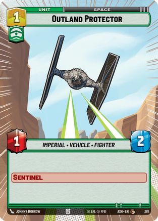Outland Protector (Hyperspace) (381) - Ashes of the Empire