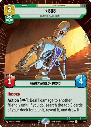 8D8 - Daimyo's Majordomo (Hyperspace) (382) - Ashes of the Empire