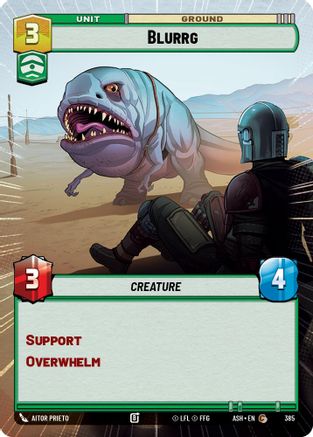 Blurrg (Hyperspace) (385) - Ashes of the Empire