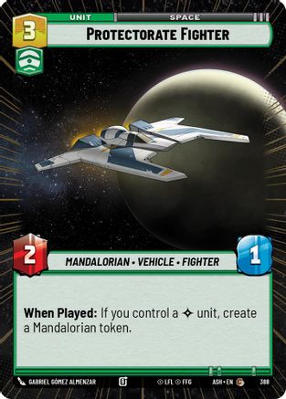 Protectorate Fighter (Hyperspace) (388) - Ashes of the Empire