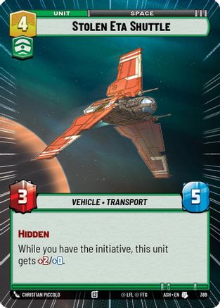 Stolen Eta Shuttle (Hyperspace) (389) - Ashes of the Empire