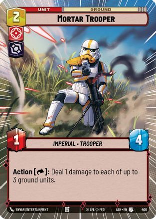 Mortar Trooper (Hyperspace) (406) - Ashes of the Empire