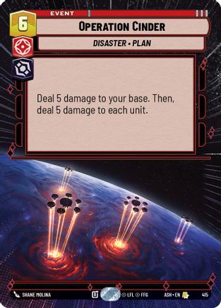 Operation Cinder (Hyperspace) (415) - Ashes of the Empire