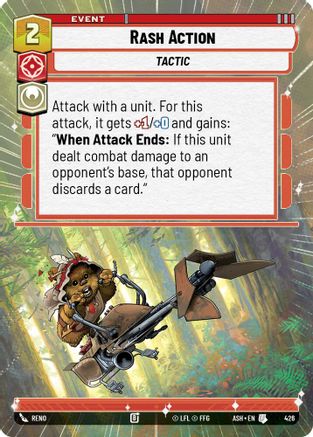 Rash Action (Hyperspace) (426) - Ashes of the Empire