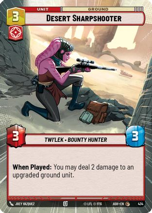 Desert Sharpshooter (Hyperspace) (434) - Ashes of the Empire