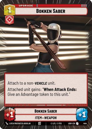Bokken Saber (Hyperspace) (444) - Ashes of the Empire