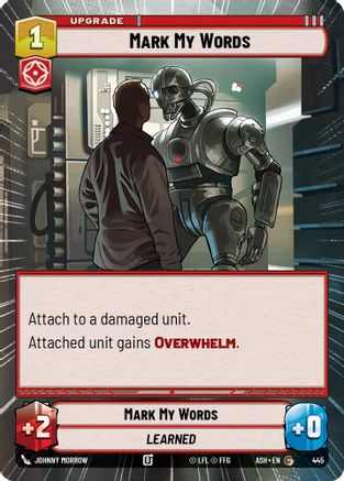 Mark My Words (Hyperspace) (445) - Ashes of the Empire