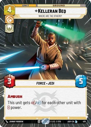 Kelleran Beq - Where are the Others? (Hyperspace) (470) - Ashes of the Empire