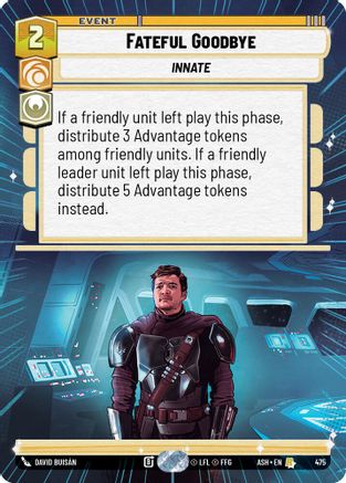 Fateful Goodbye (Hyperspace) (475) - Ashes of the Empire