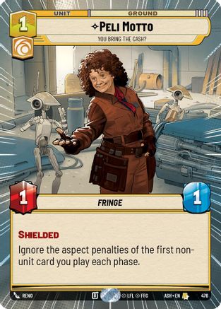 Peli Motto - You Bring the Cash? (Hyperspace) (476) - Ashes of the Empire