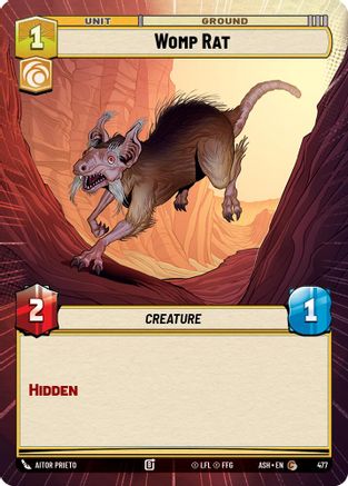 Womp Rat (Hyperspace) (477) - Ashes of the Empire