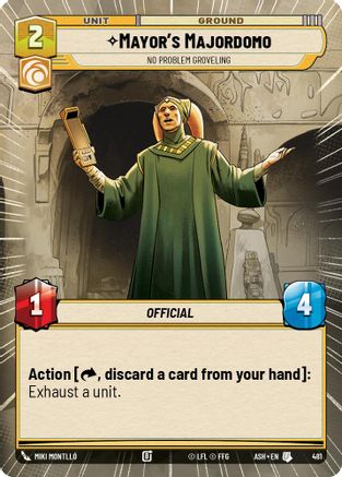 Mayor's Majordomo - No Problem Groveling (Hyperspace) (481) - Ashes of the Empire