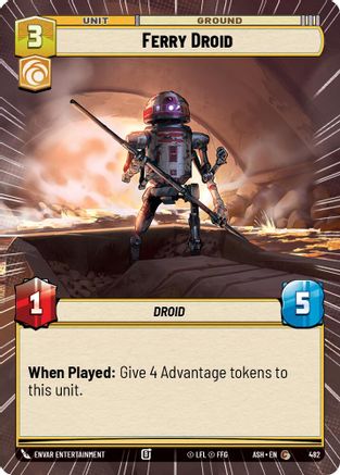 Ferry Droid (Hyperspace) (482) - Ashes of the Empire