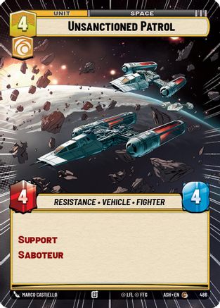 Unsanctioned Patrol (Hyperspace) (486) - Ashes of the Empire