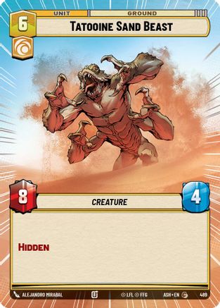 Tatooine Sand Beast (Hyperspace) (489) - Ashes of the Empire