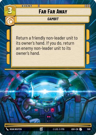 Far Far Away (Hyperspace) (500) - Ashes of the Empire