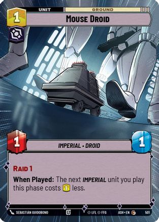 Mouse Droid (Hyperspace) (501) - Ashes of the Empire