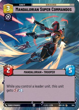 Mandalorian Super Commandos (Hyperspace) (504) - Ashes of the Empire