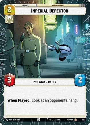 Imperial Defector (Hyperspace) (514) - Ashes of the Empire