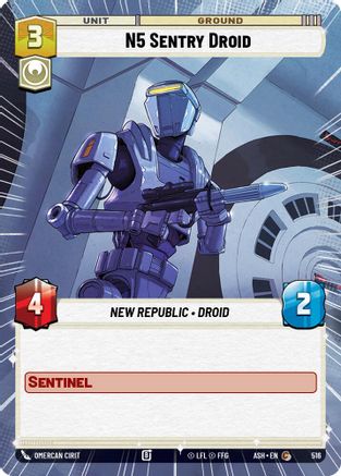 N5 Sentry Droid (Hyperspace) (516) - Ashes of the Empire