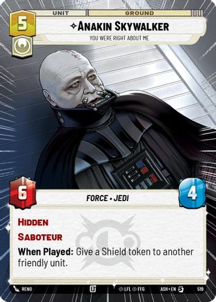 Anakin Skywalker - You Were Right About Me (Hyperspace) (519) - Ashes of the Empire
