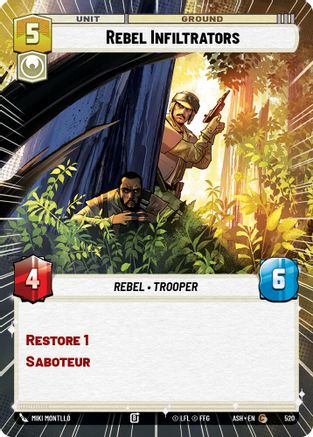Rebel Infiltrators (Hyperspace) (520) - Ashes of the Empire