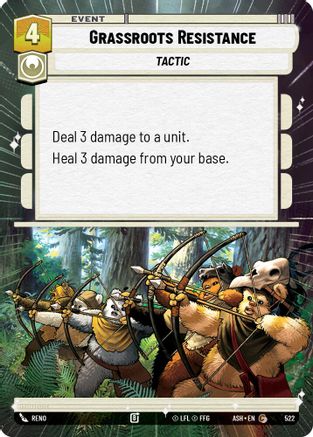 Grassroots Resistance (Hyperspace) (522) - Ashes of the Empire