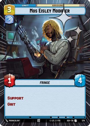 Mos Eisley Modifier (Hyperspace Foil) (576) - Ashes of the Empire Foil