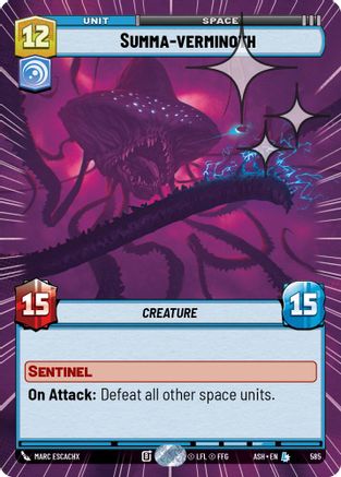 Summa-verminoth (Hyperspace Foil) (585) - Ashes of the Empire Foil
