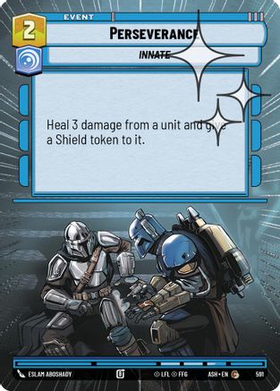 Perseverance (Hyperspace Foil) (591) - Ashes of the Empire Foil