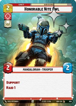 Honorable Nite Owl (Hyperspace Foil) (656) - Ashes of the Empire Foil