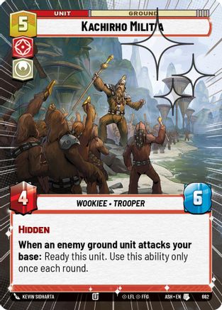Kachirho Militia (Hyperspace Foil) (662) - Ashes of the Empire Foil
