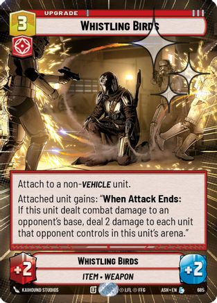 Whistling Birds (Hyperspace Foil) (685) - Ashes of the Empire Foil
