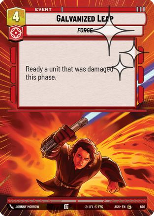 Galvanized Leap (Hyperspace Foil) (690) - Ashes of the Empire Foil