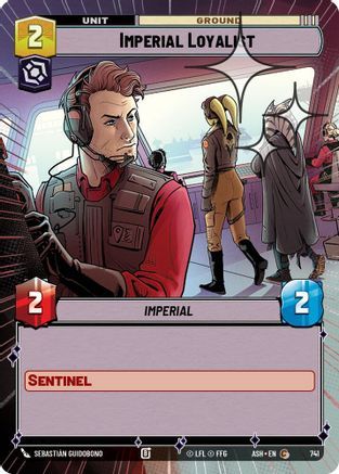 Imperial Loyalist (Hyperspace Foil) (741) - Ashes of the Empire Foil