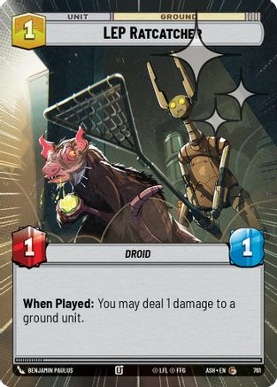 LEP Ratcatcher (Hyperspace Foil) (761) - Ashes of the Empire Foil