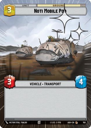 Noti Mobile Pod (Hyperspace Foil) (763) - Ashes of the Empire Foil