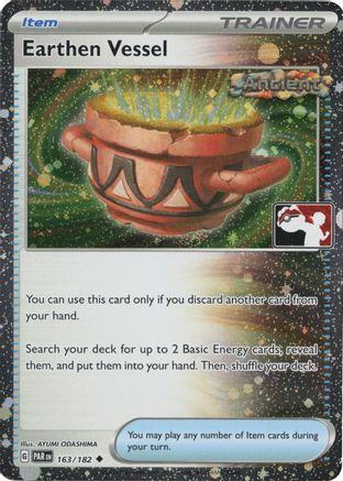Earthen Vessel 163/182  - Holofoil Prize Pack Series Cards - Uncommon