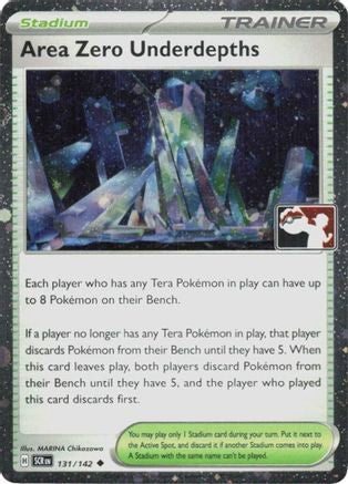 Area Zero Underdepths 131/142  - Holofoil Prize Pack Series Cards - Uncommon