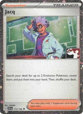 Jacq 175/198  - Holofoil Prize Pack Series Cards - Uncommon