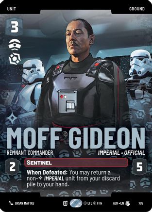 Moff Gideon - Remnant Commander (Prestige) (799) - Ashes of the Empire