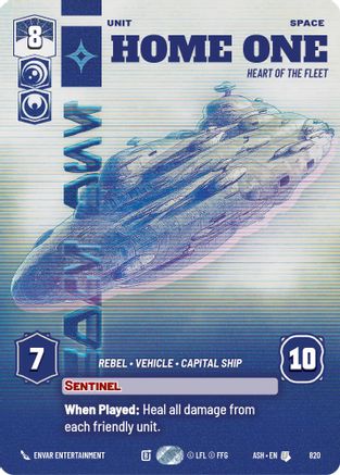 Home One - Heart of the Fleet (Prestige) (820) - Ashes of the Empire