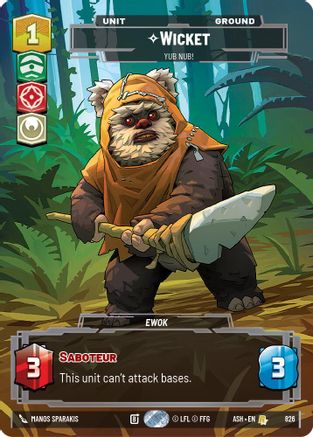Wicket - Yub Nub! (Prestige) (826) - Ashes of the Empire