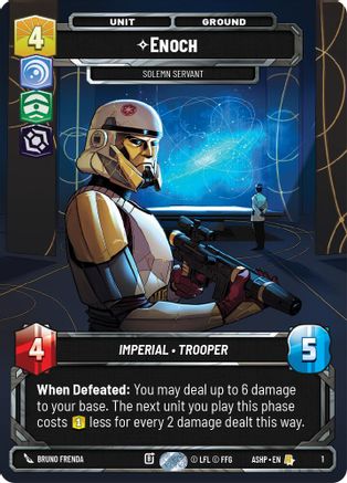 Enoch - Solemn Servant (1) - Ashes of the Empire  Weekly Play Promos
