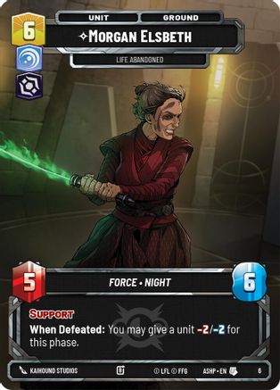 Morgan Elsbeth -Life Abandoned (6) - Ashes of the Empire  Weekly Play Promos