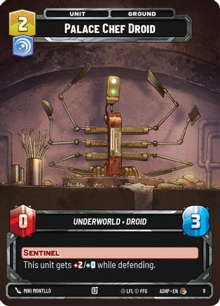 Palace Chef Droid (9) - Ashes of the Empire  Weekly Play Promos
