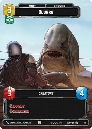 Blurrg (12) - Ashes of the Empire  Weekly Play Promos