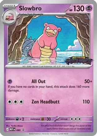 Slowbro 083  - Holofoil ME Mega Evolution Promo - Promo
