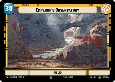 Emperor's Observatory // Advantage (25/264  // T02) - Ashes of the Empire