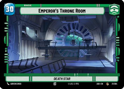 Emperor's Throne Room // Mandalorian (21/264 // T01) - Ashes of the Empire